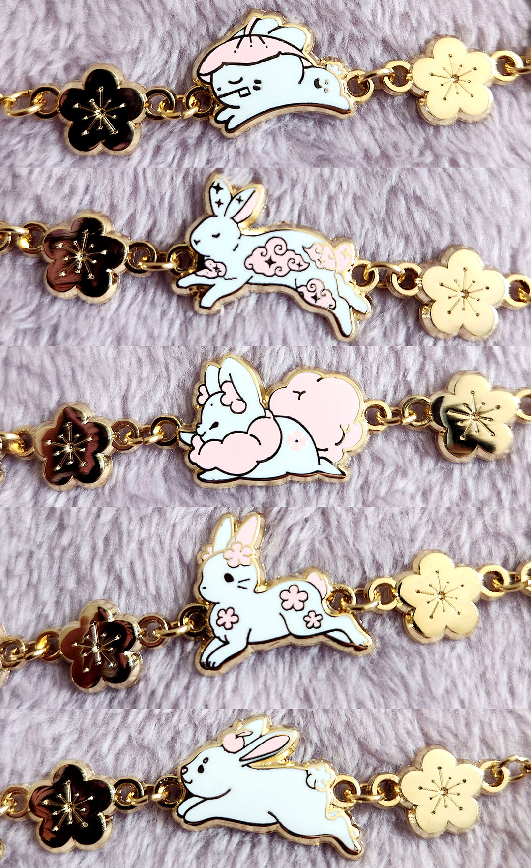 Leaping Bunny Necklace