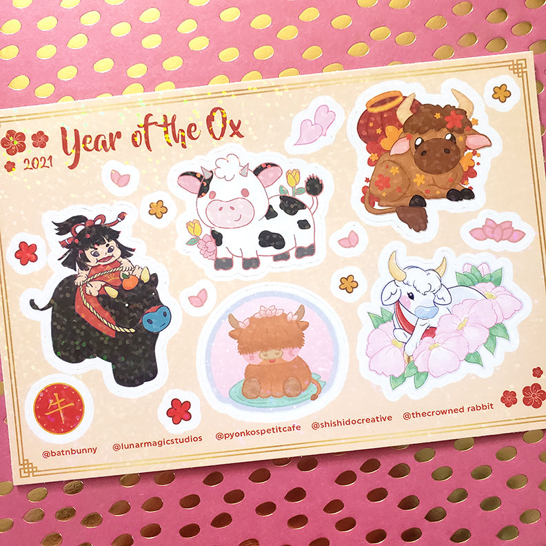 Year of the Ox Sticker Sheet