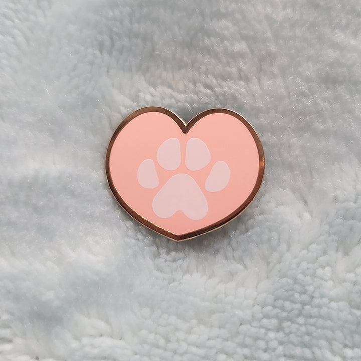 Heart Paws Mini Pins