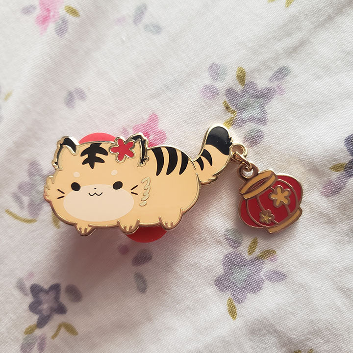 Year of the Tiger 2022 Pin & Sticker